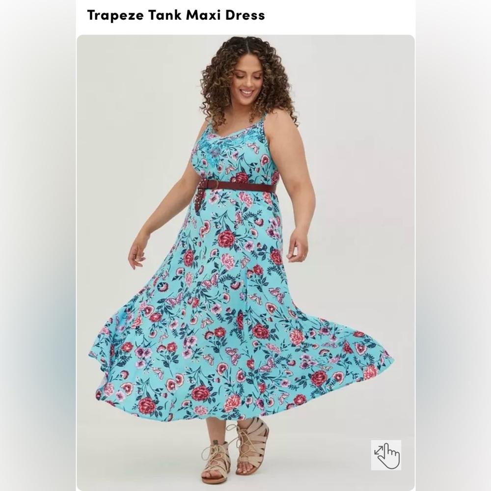 Trapeze Tank Maxi Dress